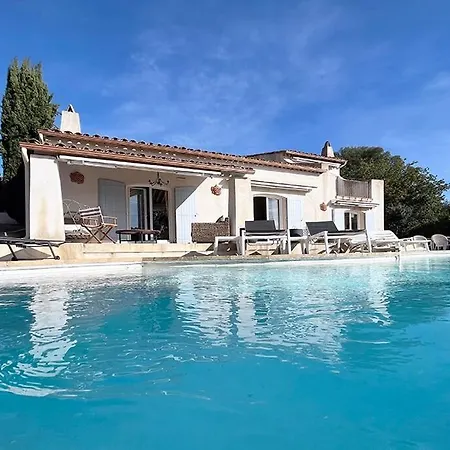 וילה Les Jasmins Piscine Proche Jardin *