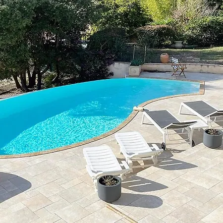 Les Jasmins Piscine Proche Jardin Villa *