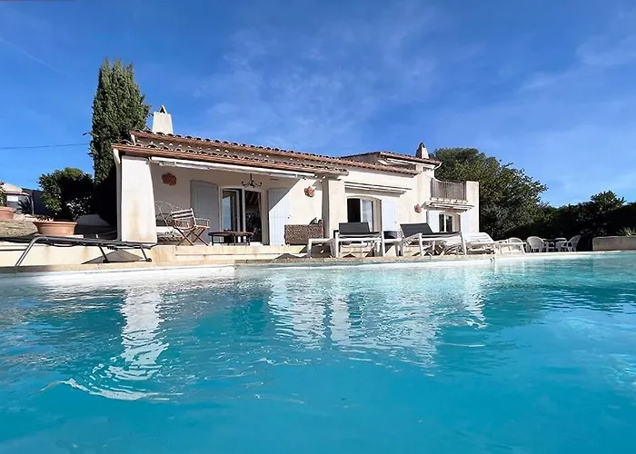 Villa Les Jasmins Piscine Proche Jardin *